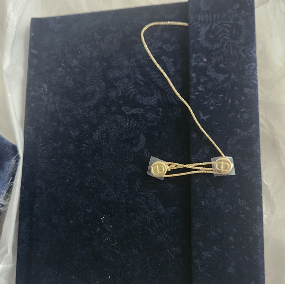 Christian Dior Velvet Pouch & Notebook Bundle NIB - Picture 4 of 7